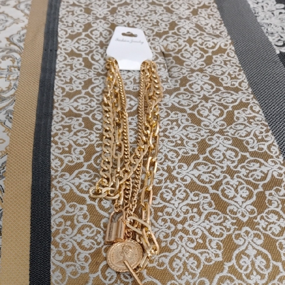 "FREE" Gold Layered Necklace ONLY w/Other Purchase